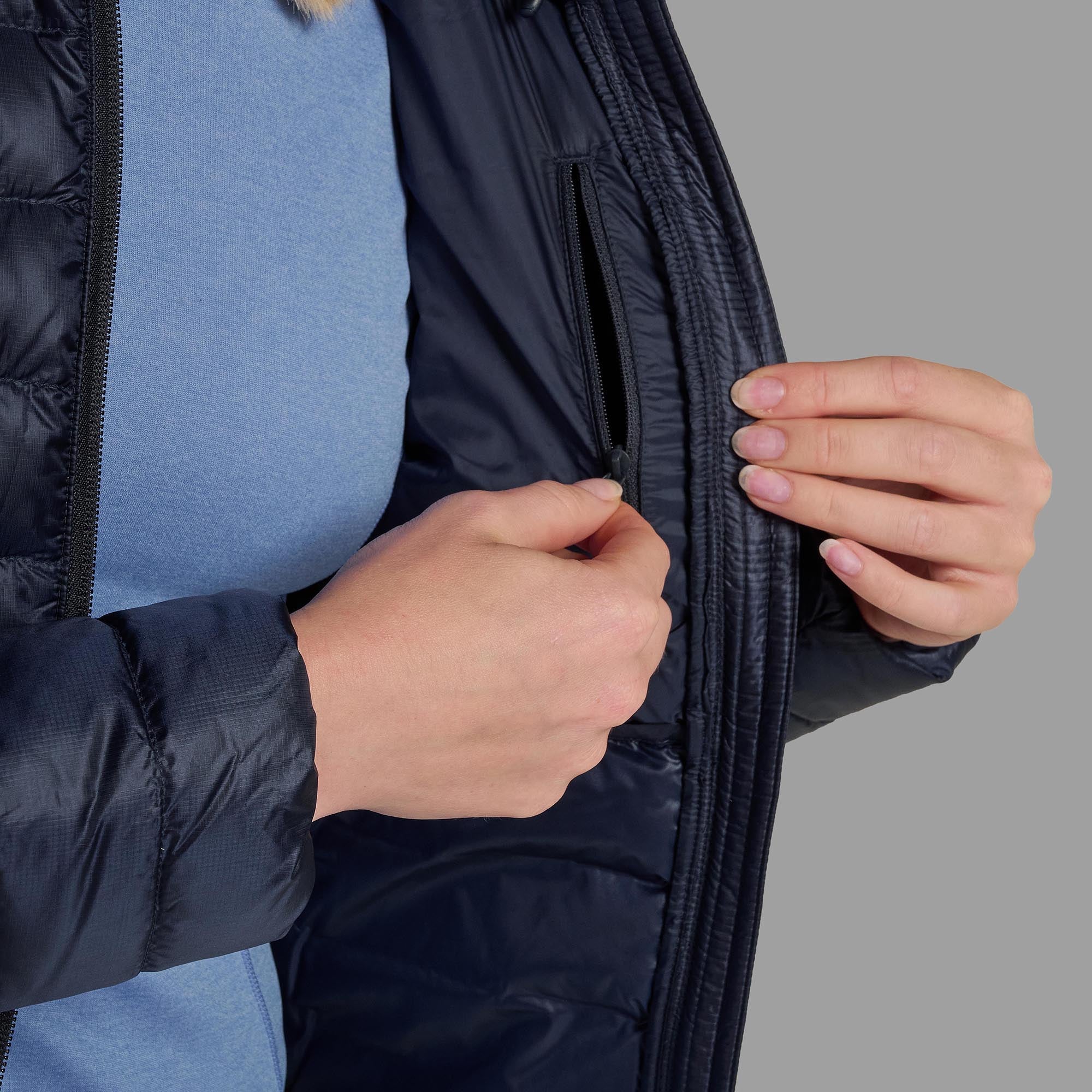 Montane Dame Anti-Freeze Dunjakke med Hætte