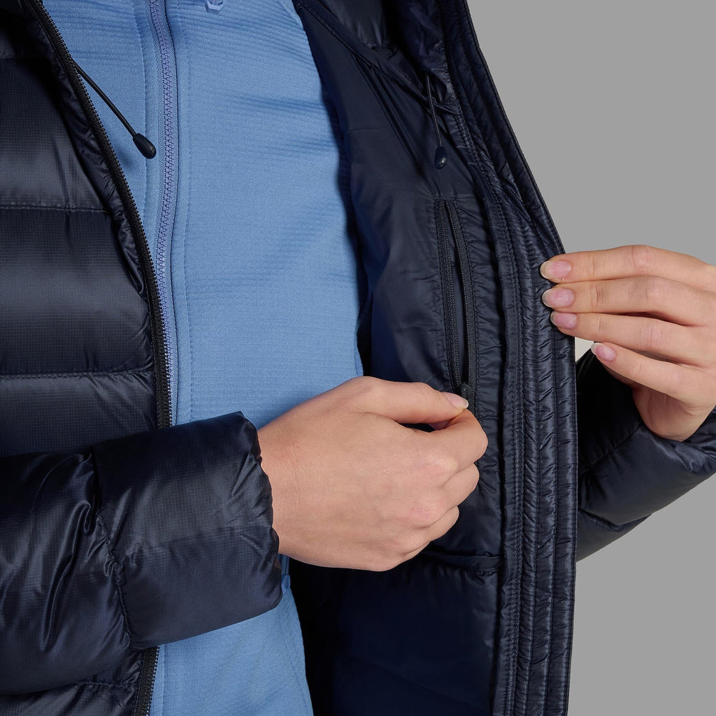 Montane Dame Anti-Freeze XT Dunjakke med Hætte