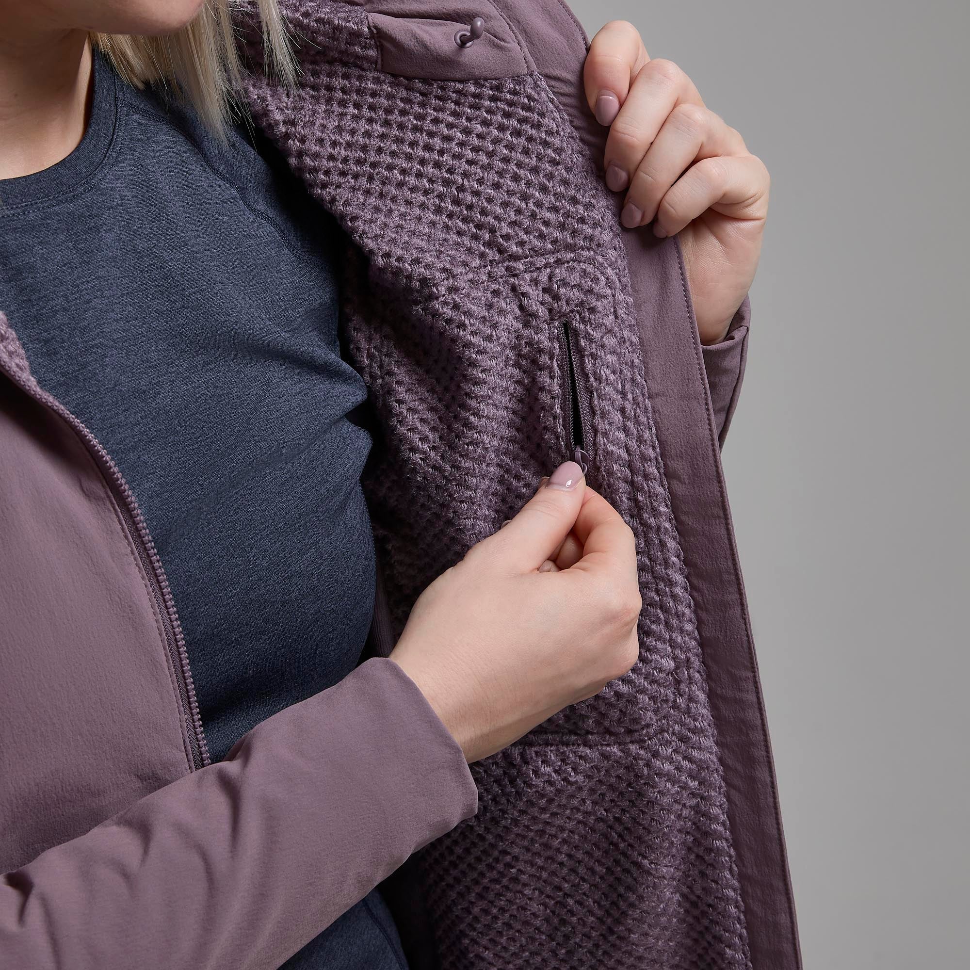 Montane Khamsin softshelljakke med hætte til kvinder