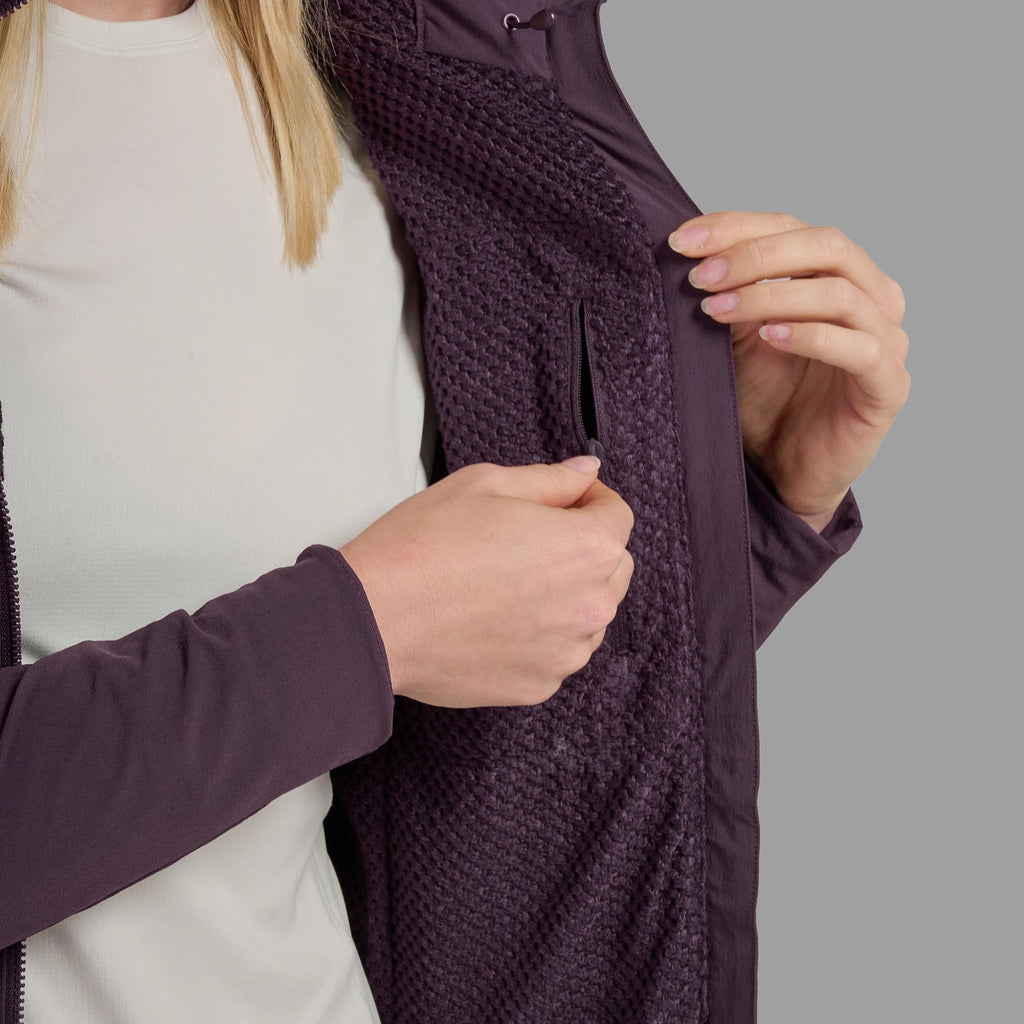 Montane Khamsin softshelljakke med hætte til kvinder