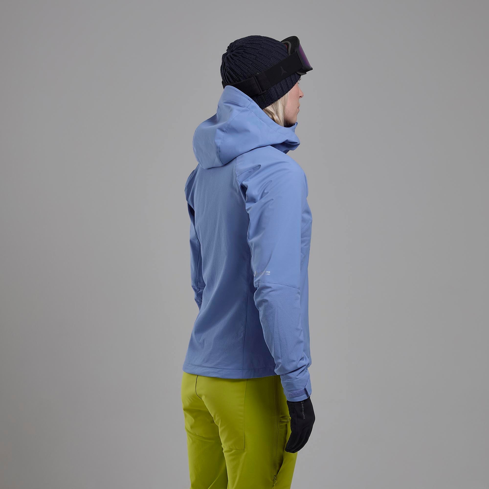 Montane Nordes softshelljakke med hætte til kvinder