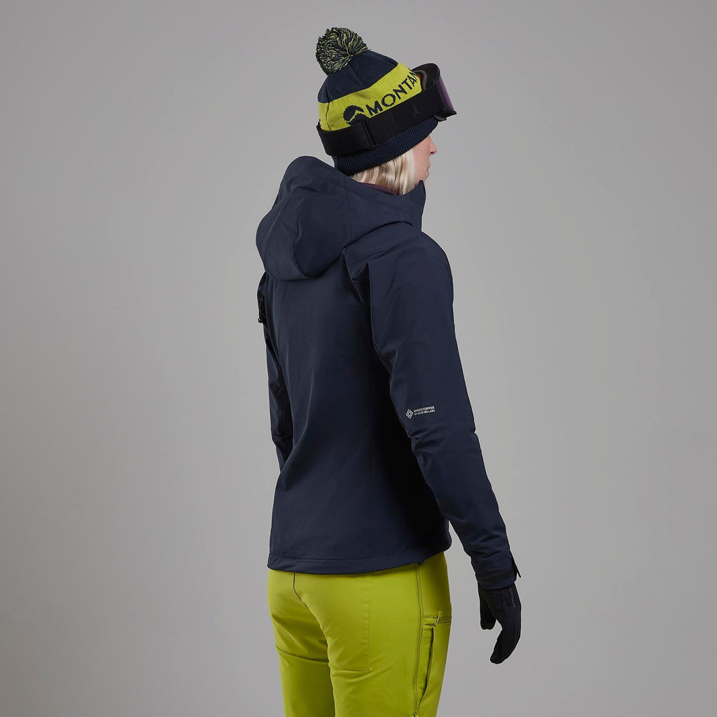 Montane Nordes softshelljakke med hætte til kvinder