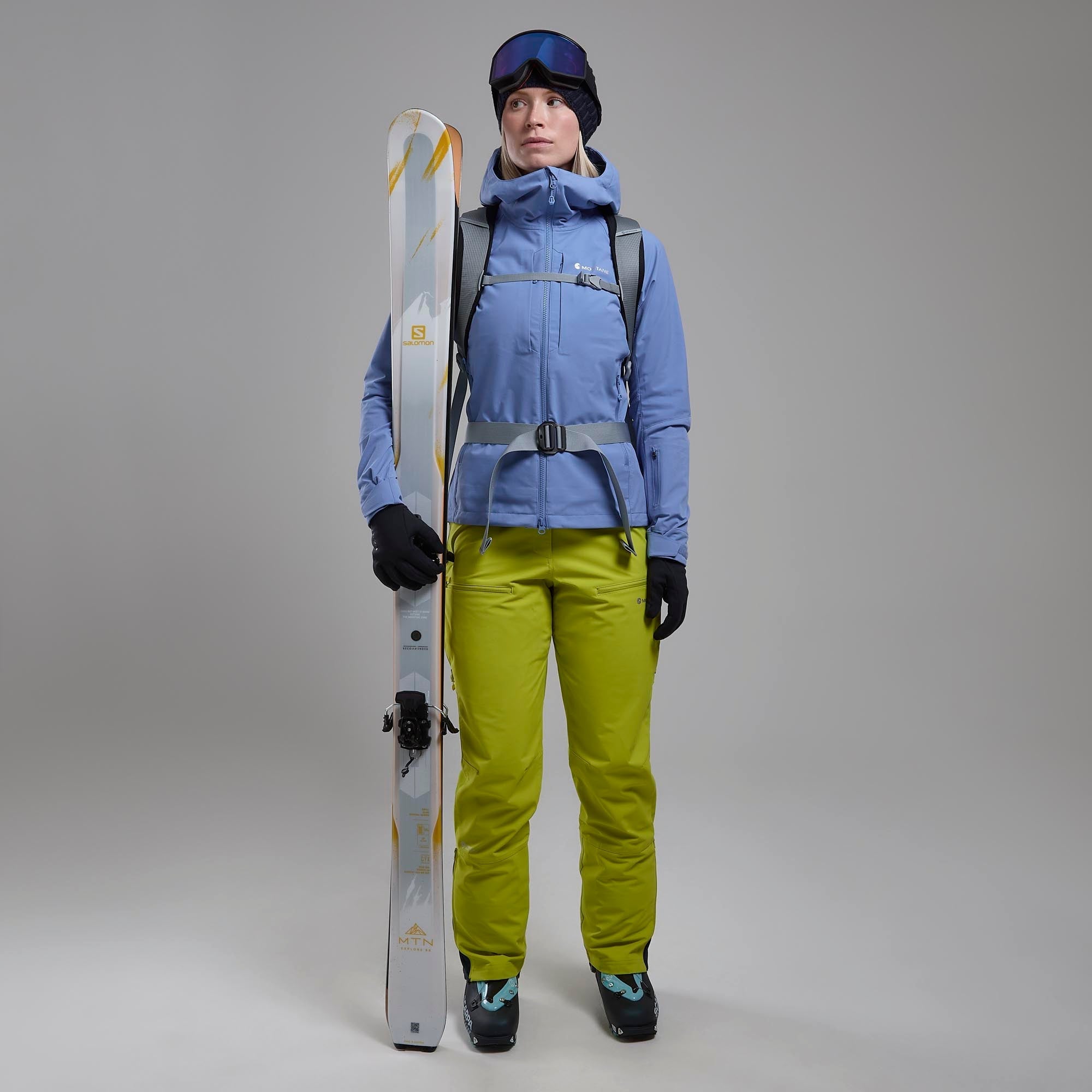 Montane Nordes softshelljakke med hætte til kvinder