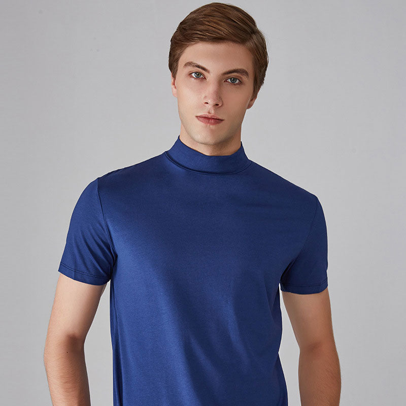 Slim Stand Collar Everyday Tee