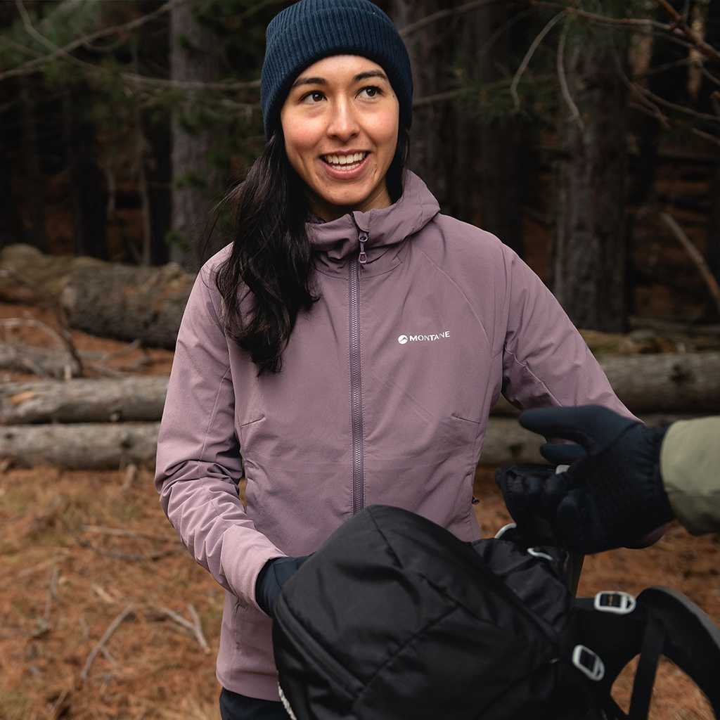 Montane Khamsin softshelljakke med hætte til kvinder